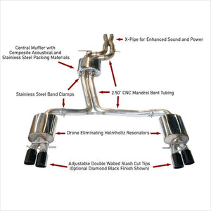 AWE Tuning Touring Edition Exhaust System Audi S4 (B8.5) 3.0T