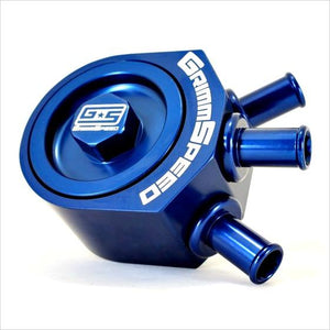 GrimmSpeed Air Oil Separator Blue WRX (2008-2014) LGT (2005-2012)