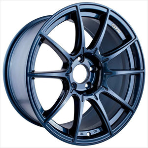 SSR GTX01 Blue Gunmetal Wheel 18x9.5 5x114.3 22mm