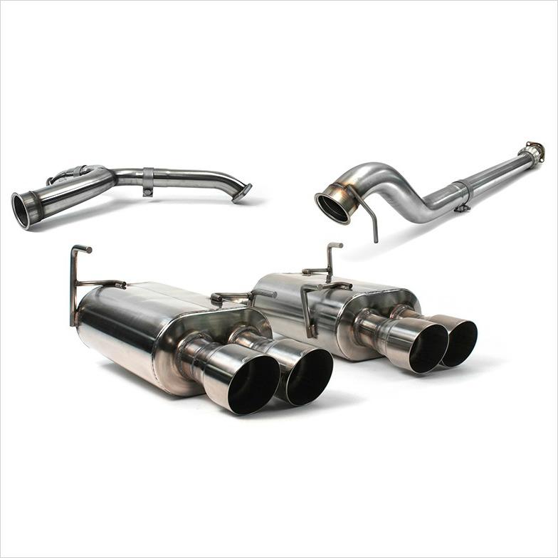 Perrin Catback Non-Resonated Quad Tip WRX / STI (2011-2018)