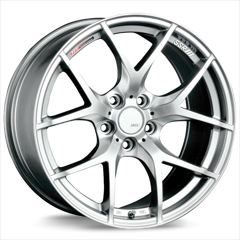 SSR GTV03 Phantom Silver Wheel 19x9.5 5x114.3 20mm