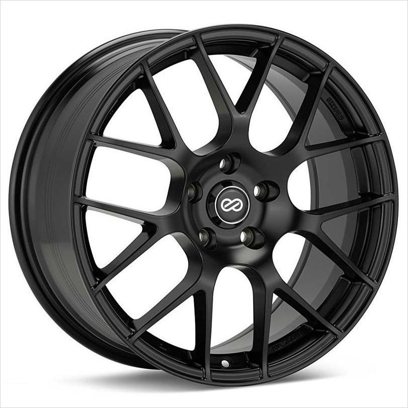 Enkei Raijin Matte Black Wheel 18x8 5x112 45mm