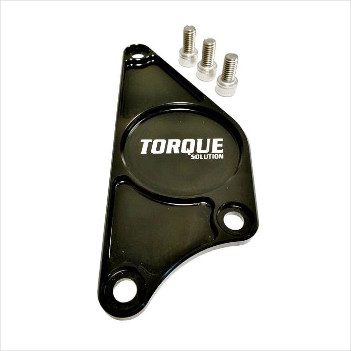 Torque Solution Billet Aluminum Cam Plate Black BRZ FR-S T86