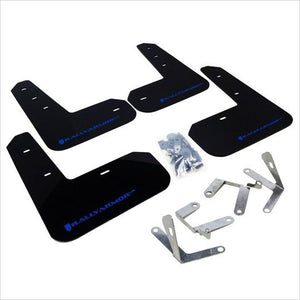 Rally Armor UR Mud Flaps Black with Blue Logo BRZ FR-S T86