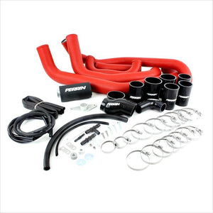 Perrin Front Mount Intercooler Piping Kit Red STI (2008-2014)