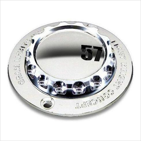 Gram Lights 57 Wheel Center Cap Silver