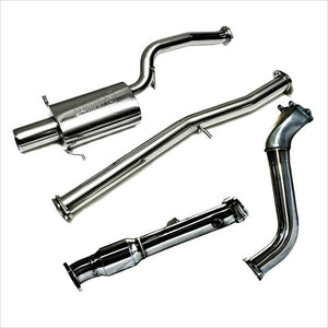 TurboXS Steel Tip Catted Turboback Exhaust WRX / STI (2002-2007)