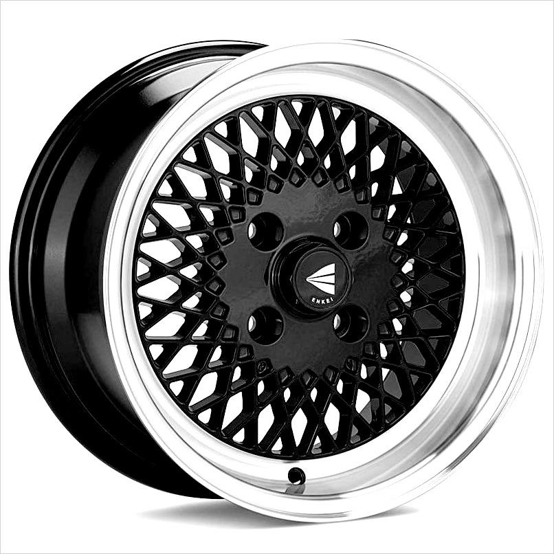 Enkei92 Black Wheel 15x7 4x100 38mm