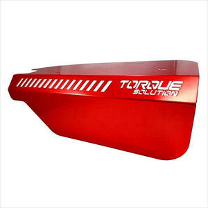 Torque Solution Engine Pulley Cover Red WRX (2015-2018)