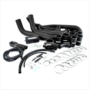 Perrin Boost Tube Kit Black Piping Black Couplers WRX / STI (2002-2007)