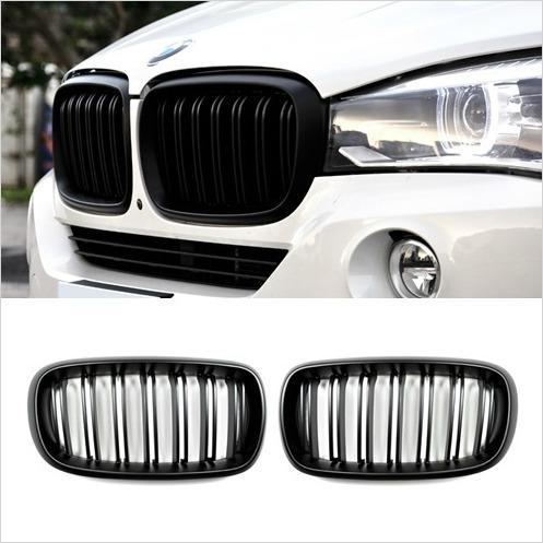 Autotecknic Matte Black Front Grilles BMW F25 X3 F26 X4 F15 X5 F16 X6