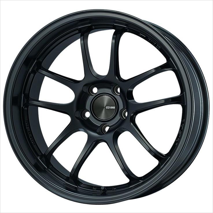 Enkei PF01EVO Matte Black Wheel 18x9 5x114.3 45mm