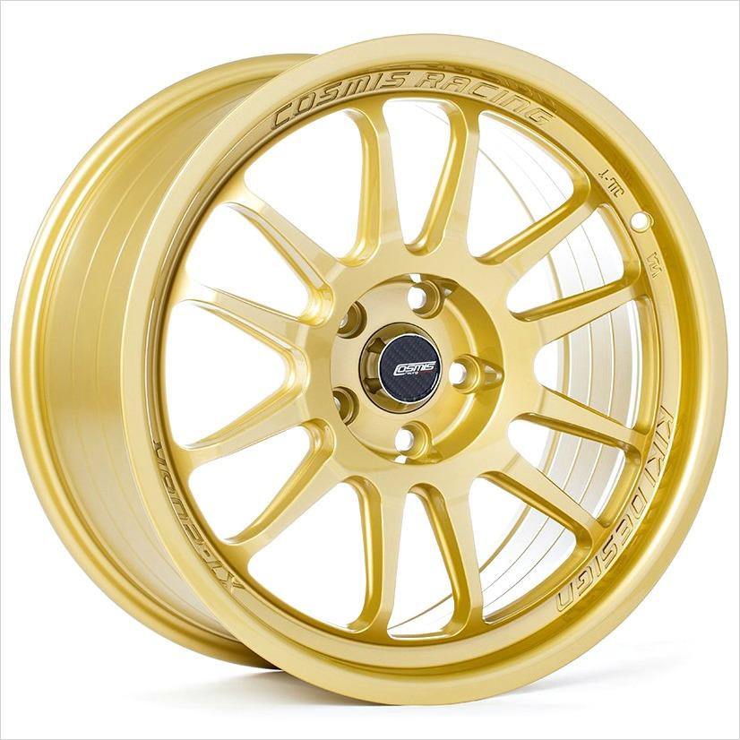 Cosmis XT206R Gold Wheel 18x9 5x114.3 +33mm