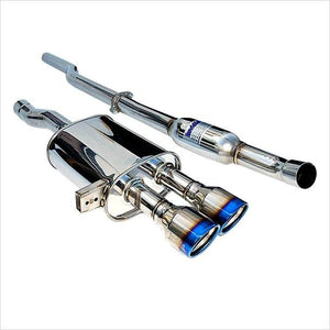 Invidia Q300 Catback Exhaust Titanium Tips MINI S F56