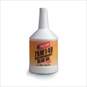 Red Line 75W140 GL-5 Synthetic Gear Oil With Friction Modifiers