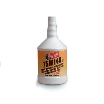 Red Line 75W140NS GL-5 Synthetic Gear Oil Without Friction Modifiers