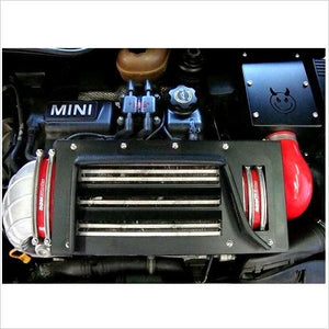 DDMWorks Intercooler Diverter Black MINI S R53